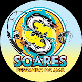 Soares pescando no mar